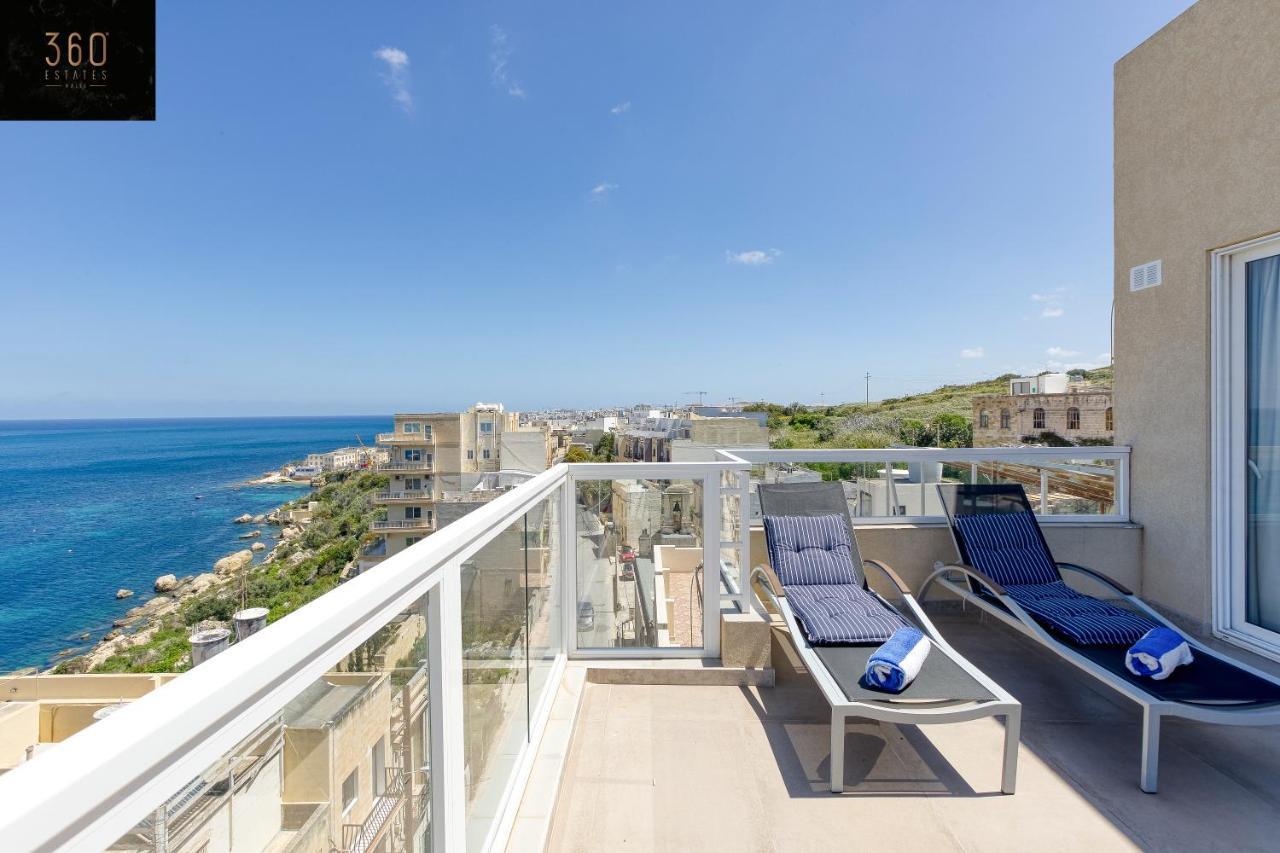 Lux Sea Front Penthouse With Breathtaking Views In St Pauls By 360 Estates Apartment St. Paul's Bay Exterior photo