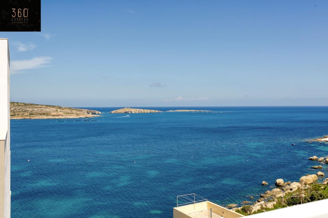Lux Sea Front Penthouse With Breathtaking Views In St Pauls By 360 Estates Apartment St. Paul's Bay Exterior photo